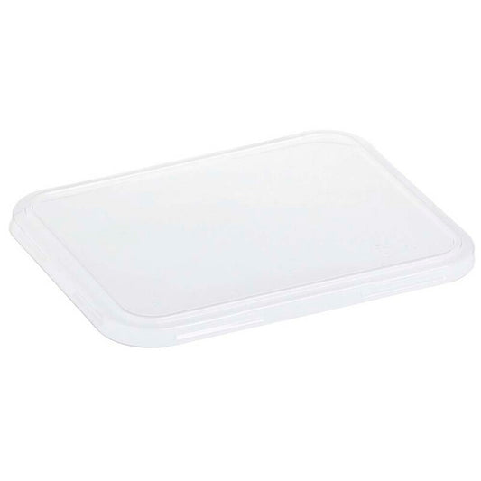 Låg t/bagassebakke, 1/2/3-Compt, 227x178x43mm, PLA, transparent, karton a 200 stk