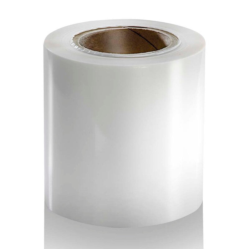 Forseglingsfilm , 30 µm, Rulle, 185 mm, x 250.00 m, PLA, transparent, 1 reel, Biofilm, Fødevaregodkendt