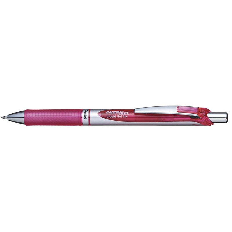 Rollerpen, Pentel EnerGel, BL77, 0,35MM, pink, Units 12