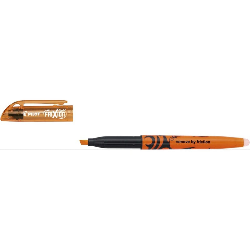 Tekstmarker, Pilot Frixion, 3,3MM, Skrå spids, orange, 12 Units