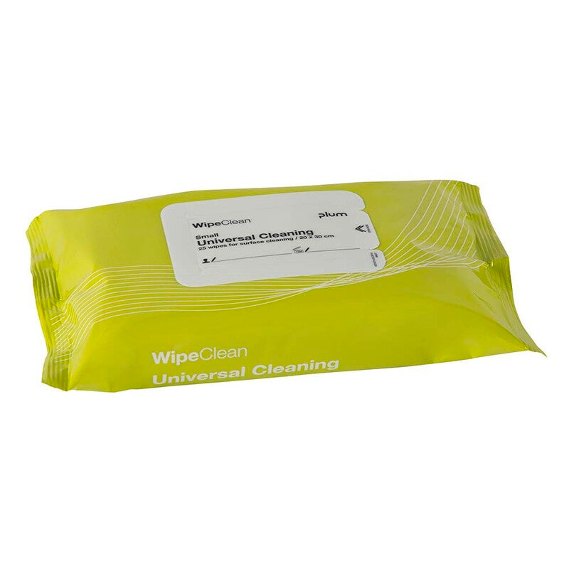 Renseservietter, Plum, Wipes Wipeclean Universal, 1 lag, 200mmx300mm, pakke a 25 stk