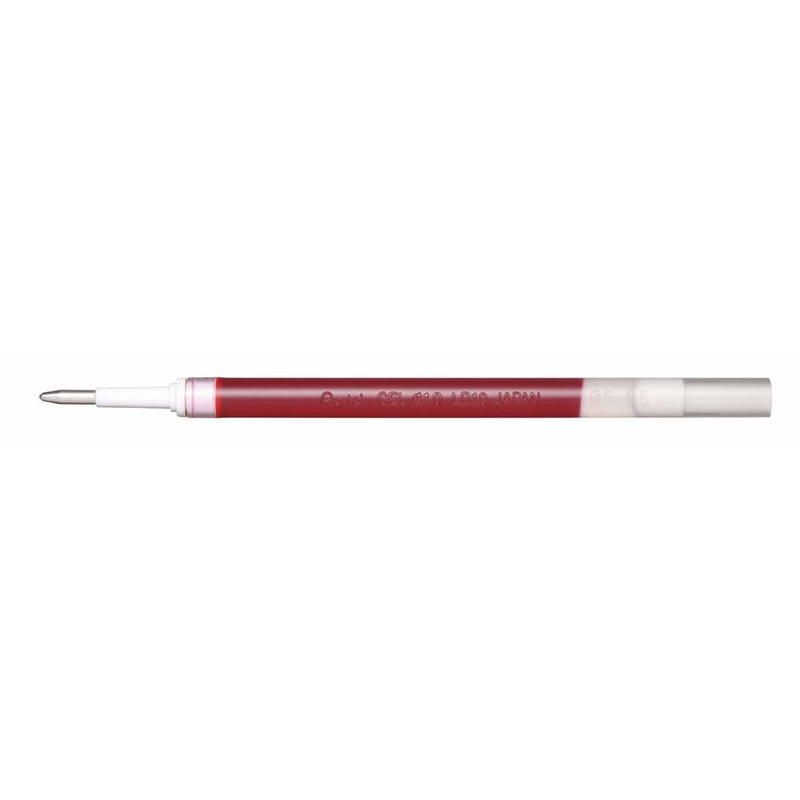 Refill, Pentel, LR10-BX, 1MM, rød, 12 Units