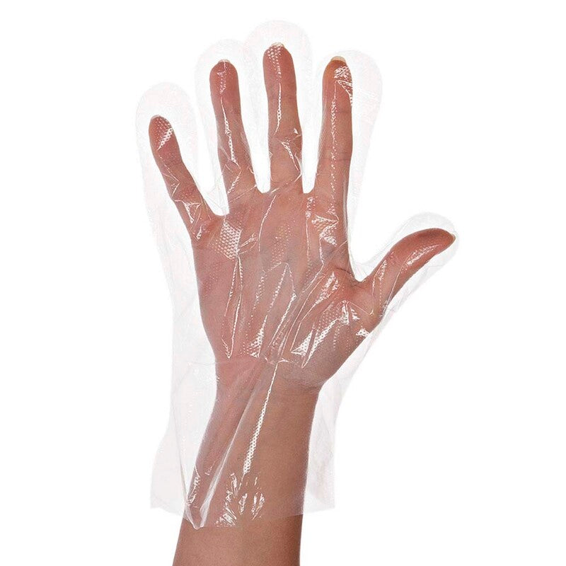 Engangshandsker, M HDPE I dispenseræske, HDPE, transparent, pakke a 500 stk