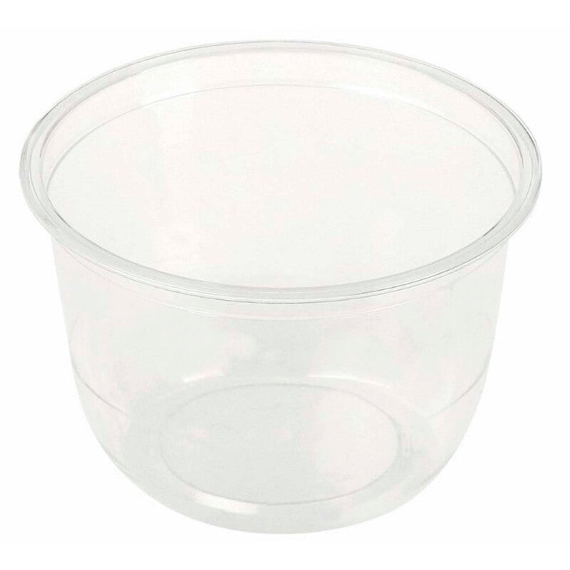 Dessertbæger, Rund, 260 ml, Ø 96, højde 63, PLA, transparent, pakke a 50 stk