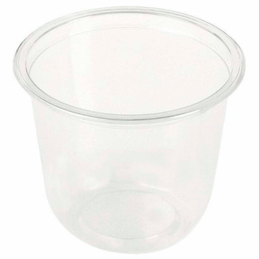 Dessertbæger, Rund, 145 ml, Ø 76, højde 61, PLA, transparent, pakke a 1000 stk