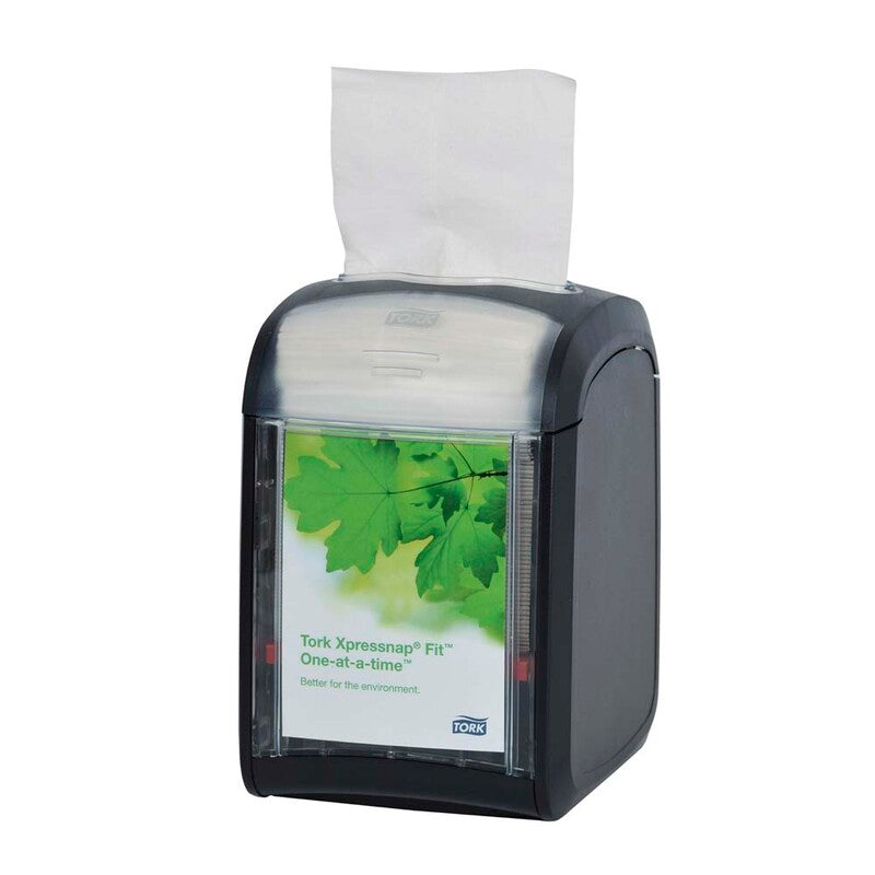 Servietdispenser, Tork, N14, Table Xpressnap, sort