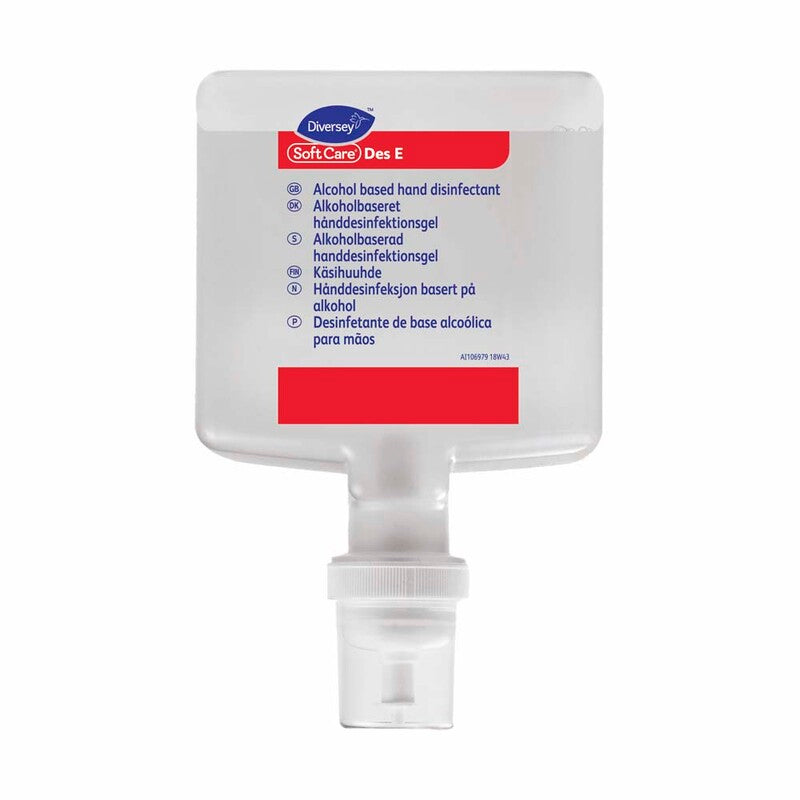 Hånddesinfektion, Diversey, Des E H5, Flydende refill, 1300 ml