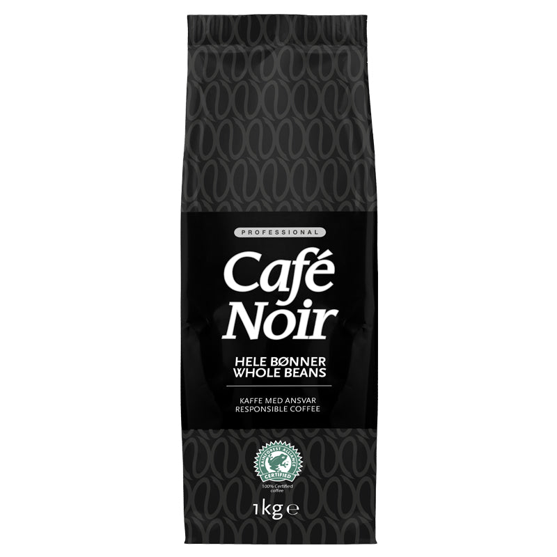 Kaffe helbønner, Cafe Noir, pose a 1 kg