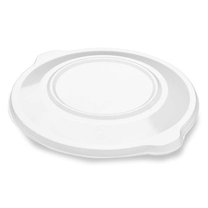 Låg t/plastbakke, Duni, Rund, Ø 250, højde 250, PP, transparent, karton a 240 stk, Fødevaregodkendt