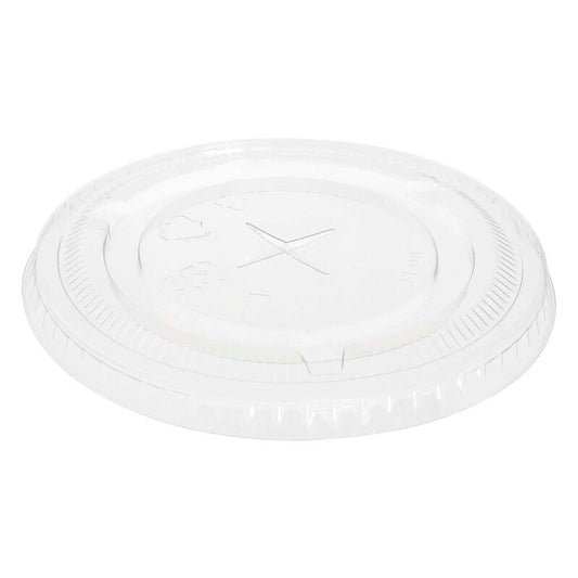 Låg t/plastglas, Duni, Rund, indvendig diameter 102.0 mm, RPET, transparent, pose a 1000 stk, Fødevaregodkendt