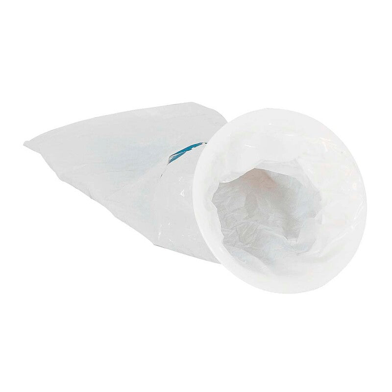 Klodsbundspose, 1500 ml, LD-PE, hvid, 260mmx300mm, pakke a 400 stk