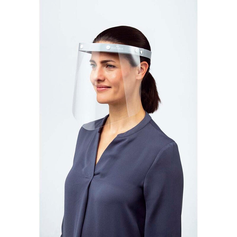 Ansigtsvisir, holdbart, transparent
