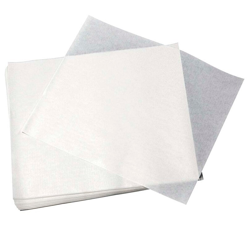 Voksbehandlet kraftpapir, flat bag, 40 g/m2, 250 x 330 mm, Voks, hvid, almindelig, 10 kg box, Fødevaregodkendt, 70% PEFC Certified