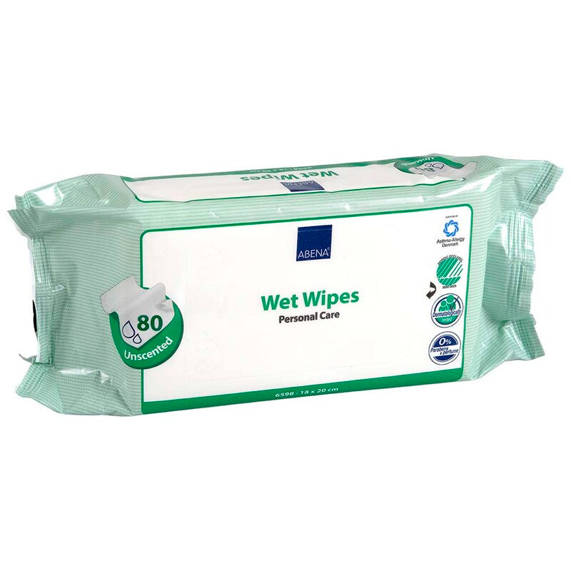 Universal rengøring, Wet wipe w/foil led, pakke a 80 ark