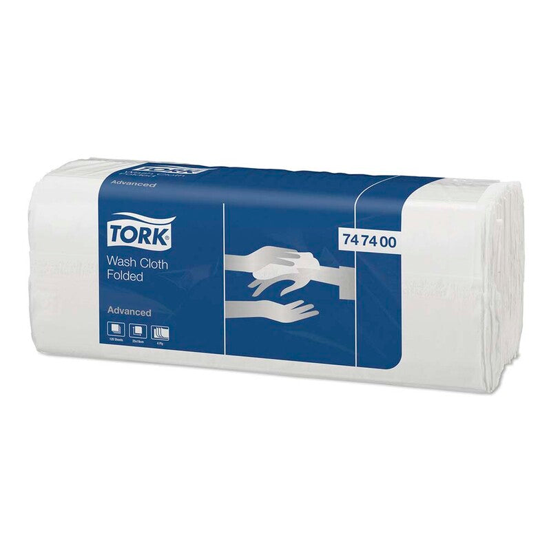 Papirhåndklæder ark, Tork, Advanced, H3, hvid, 250mmx190mm, æske a 2400 ark, FSC Mix Credit