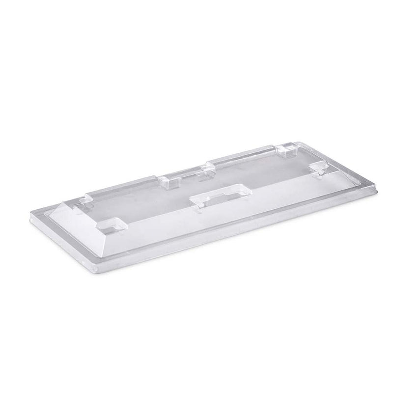 Låg t/plastbakke, Plus Pack, GourmetExpress, 3&6-Compt, Rektangulær, 254x125x20mm, PET, transparent, karton a 464 stk