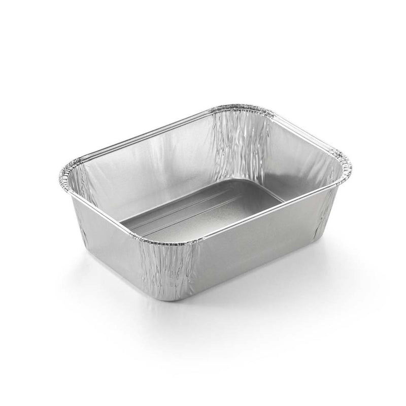 Foliebakke, Plus Pack, 1-Compartments, Rektangulær, 500 ml, 150x110x44mm, aluminium, aluminium, pakke a 120 stk