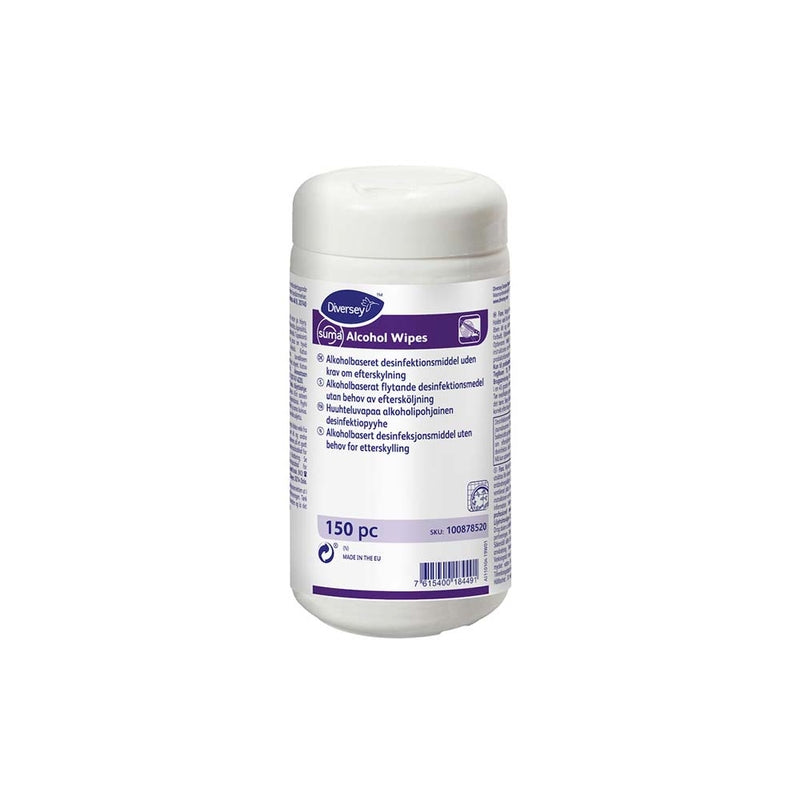 Desinfektion overflader, Diversey, Wet wipes ALCOHOL
