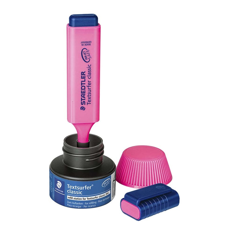 Refill, Staedtler, 364, rose, 12 Units