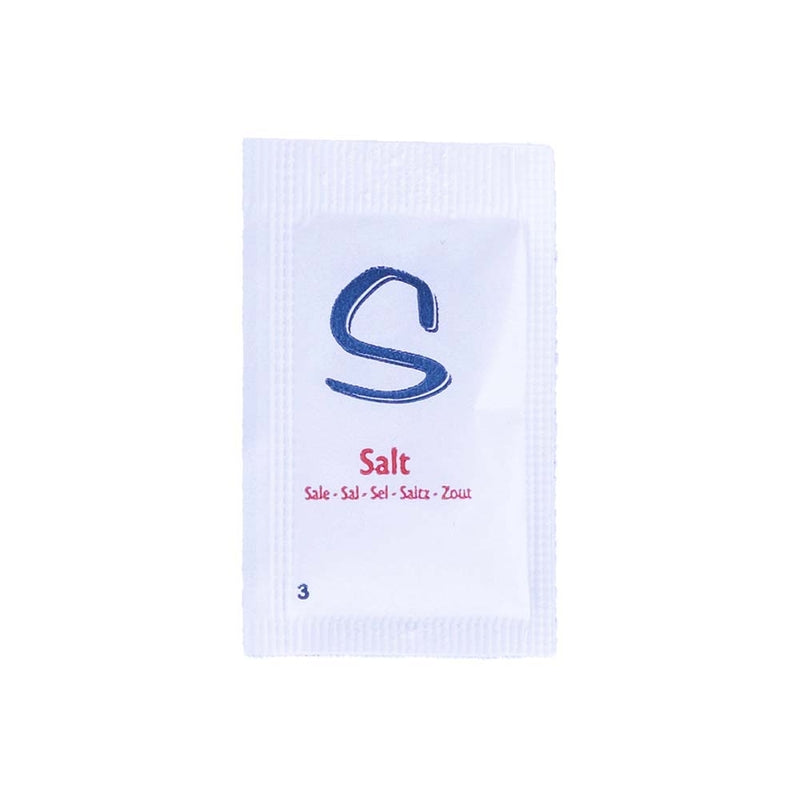 Salt, Portionsbreve 1gr, karton a 2000 stk