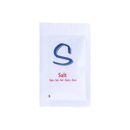 Salt, Portionsbreve 1gr, karton a 2000 stk