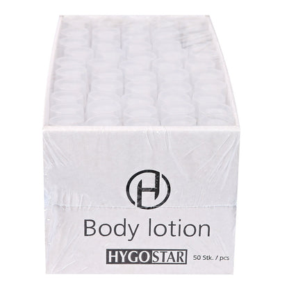 Hoteltilbehør, Body Lotion tube, 30 ml, pakke a 50 stk