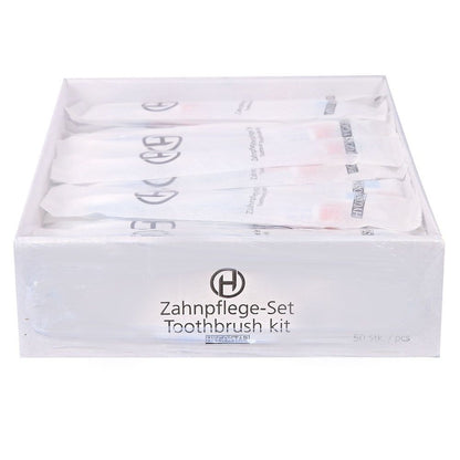Hoteltilbehør, Toothbrush kit, pakke a 50 stk