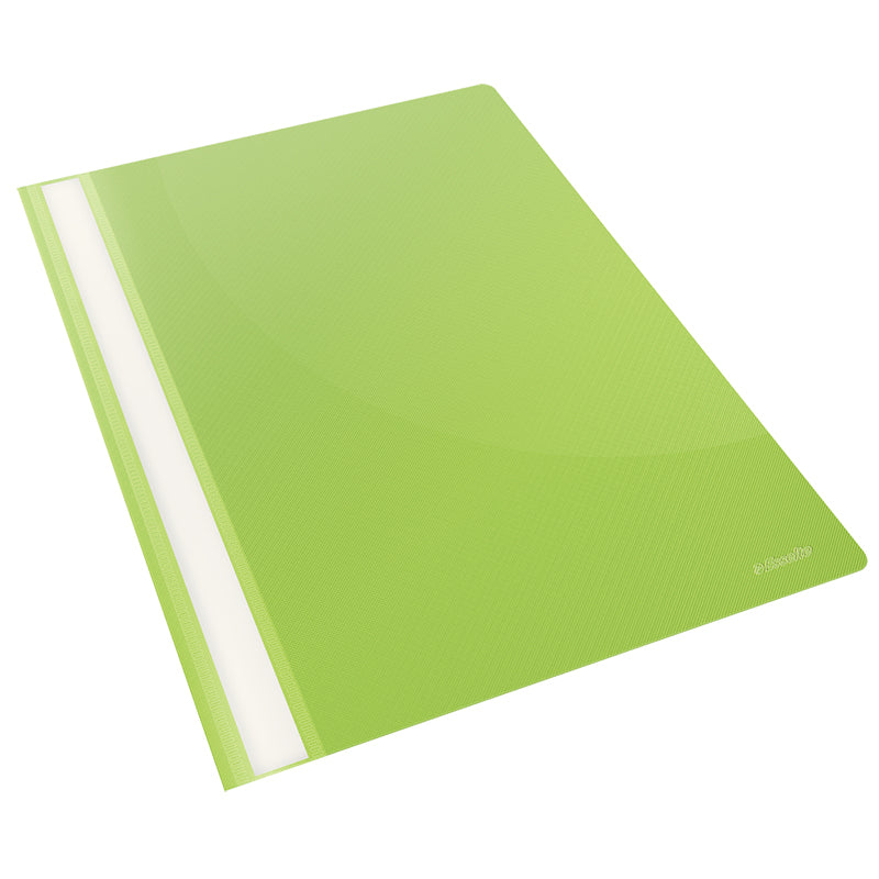 Tilbudsmappe, Esselte Vivida, grøn, 210x297mm, 25 Units