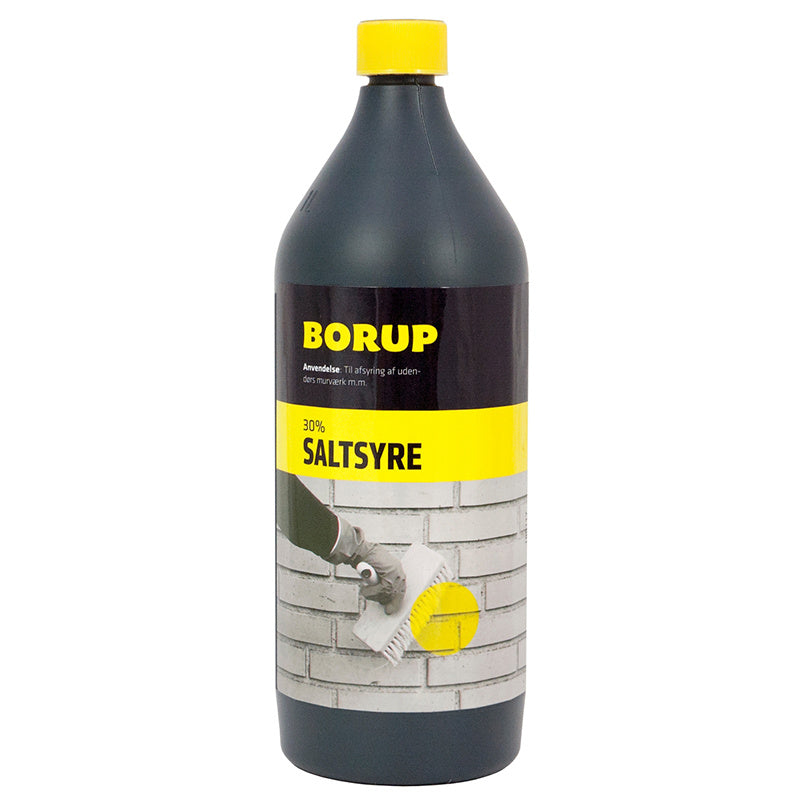 Solvents, Borup, hydrochloric acid 30%, 1 l