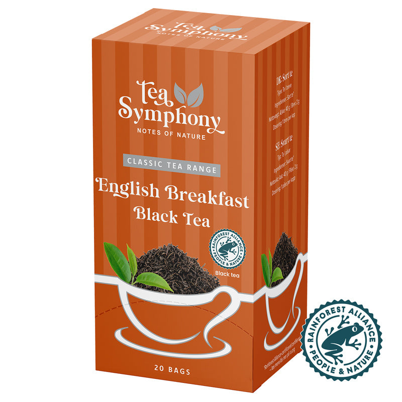 Te, Symphony, English Breakfast, pakke a 20 stk