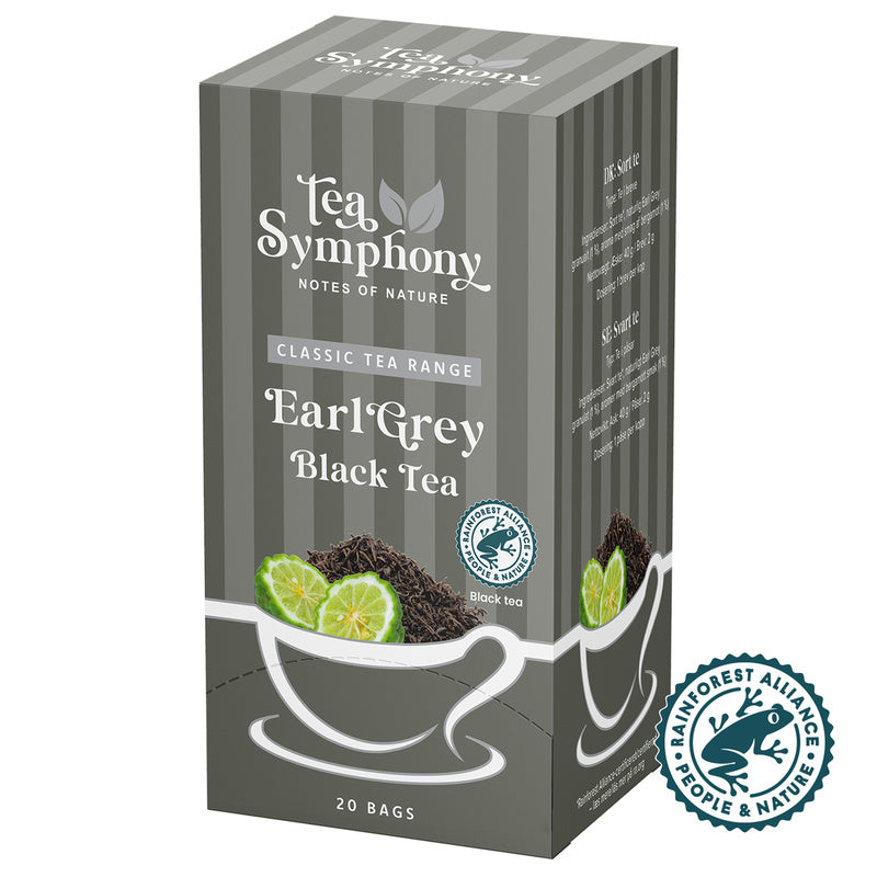 Te, Symphony, Earl Grey, pakke a 20 stk