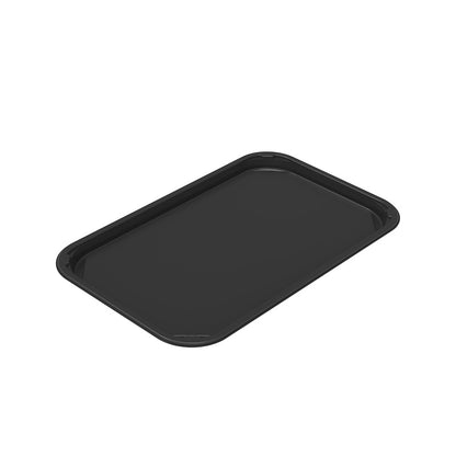 Plastbakke, Færch, K 2232-1U, 1-rums, Rektangulær, 285 ml, 232x147x11mm, PET, sort, karton a 576 stk