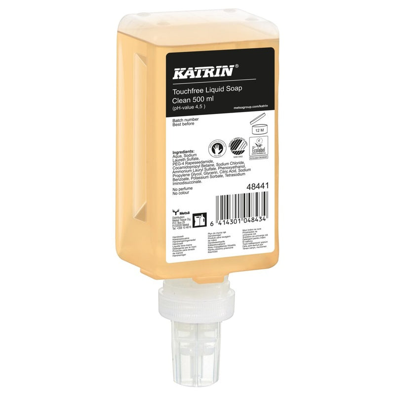 Cremesæbe, Katrin, Clean, Refill Touchfree, 500 ml