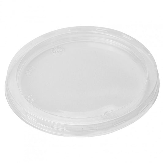 Låg t/plastbakke, Deli Pot, Firkantet, Ø 104, højde 10, RPET, transparent, karton a 800 stk, Fødevaregodkendt
