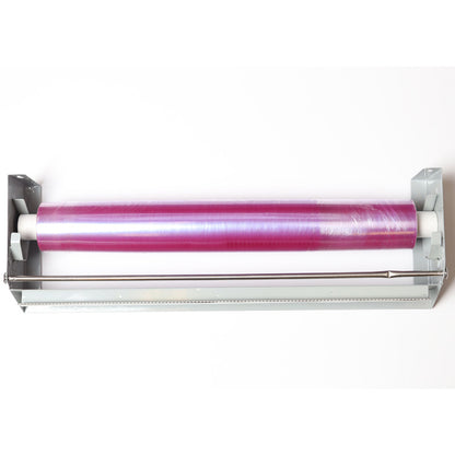 Dispenser t/madfilm, metal, sølv, T/60cmx300m