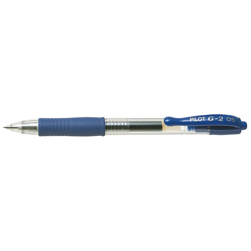 Gelpen, Pilot G2, FINE, blå, sæt af 20 stk