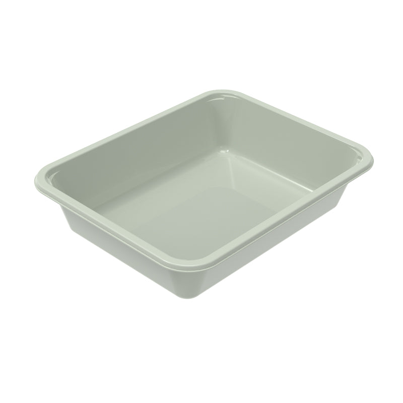 Plastbakke, Færch Evolve, C 2227-1D, 1415 ml, 227x178x49mm, C-PET, grøn, t/ovn & microovn, karton a 360 stk