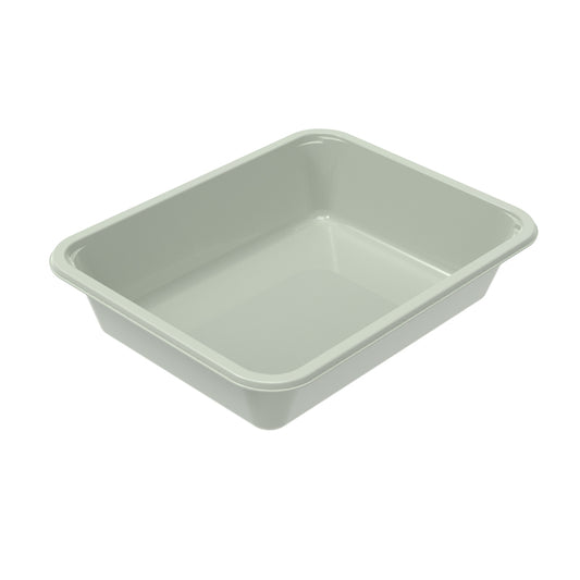 Plastbakke, Færch Evolve, C 2227-1D, 1415 ml, 227x178x49mm, C-PET, grøn, t/ovn & microovn, karton a 360 stk