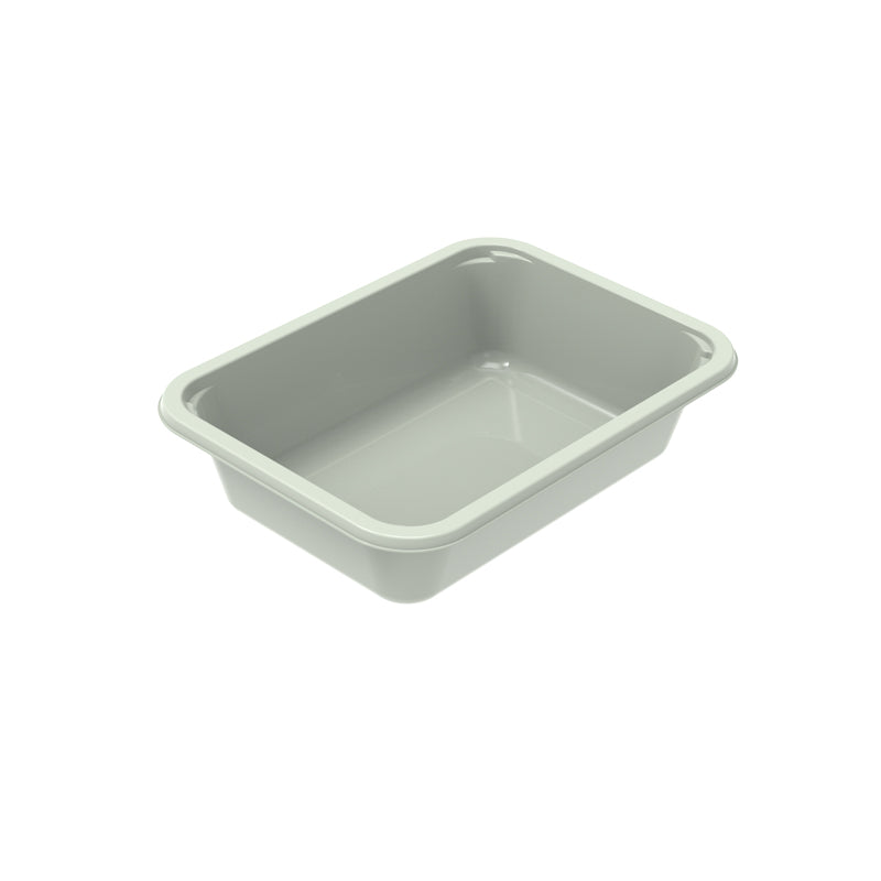 Plastbakke, Færch Evolve, C 2187-1G, 765 ml, 187x137x46mm, C-PET, grøn, t/ovn & microovn, karton a 432 stk