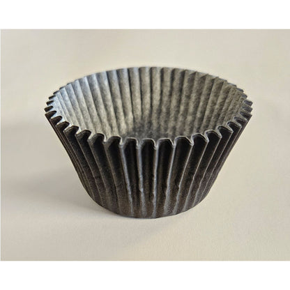 Muffin form, Rund, højde 35 mm, indvendig diameter 50.0 mm, Pergamentpapir, 70 g/m2, sort, pakke a 1000 stk, Cup Cakes, Fødevaregodkendt
