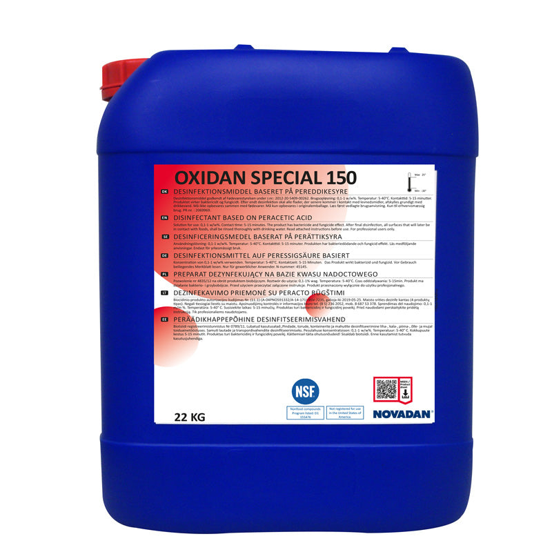 Desinfektion overflader, Novadan, Oxidan Special, Peracetic acid, 20 l