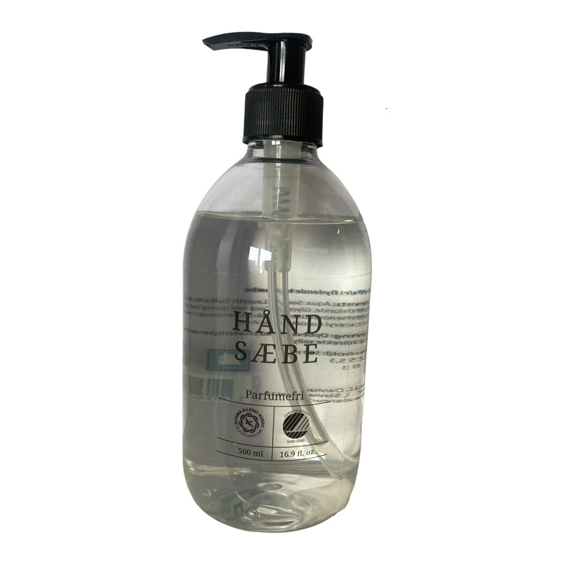 Cremesæbe, uden parfume, 500 ml, karton a 8 stk