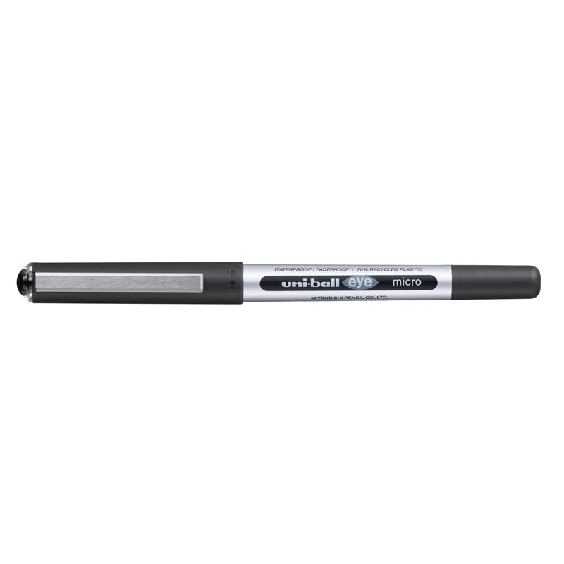 Rollerpen, Uniball Eye, 0,2MM, sort, Units 12