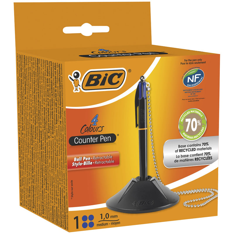 Kuglepen, Bic, 1,0MM, assorteret