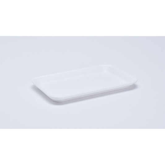 Skumbakke , 218x135x17mm, Extruded Polystyrene (XPS), hvid, pakke med 900 stk