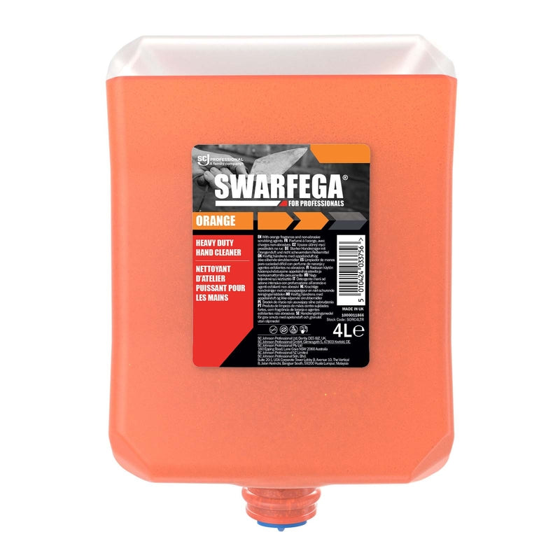 Håndrens, Deb, Swarfega Orange, refill, 4 l