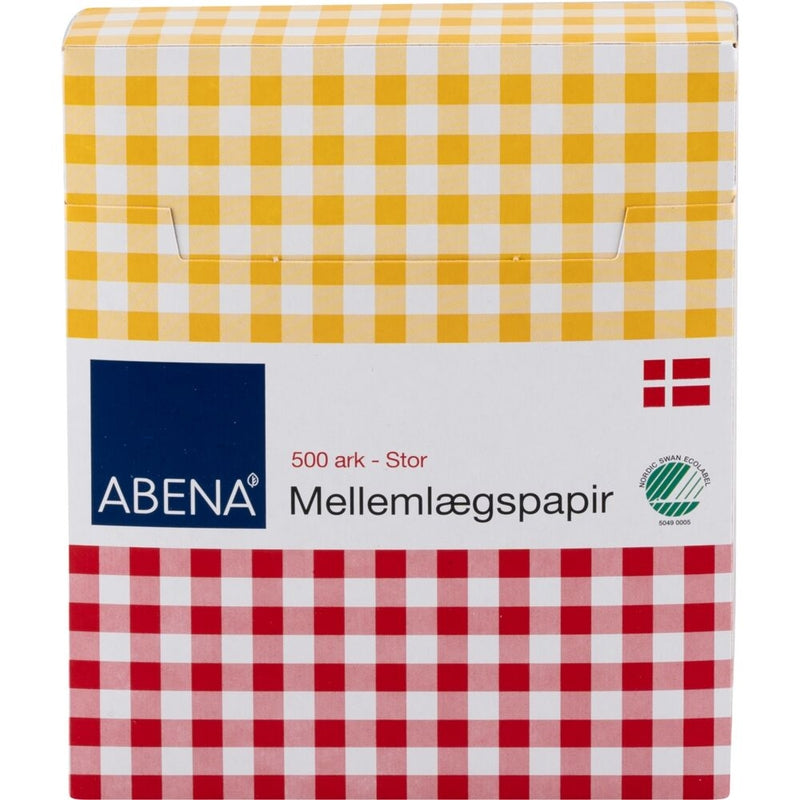 Smørrebrødspapir, 41 g/m2, 145 x 120 mm, naturlig, Pergamentpapir, pakke a 500 stk, Fødevaregodkendt