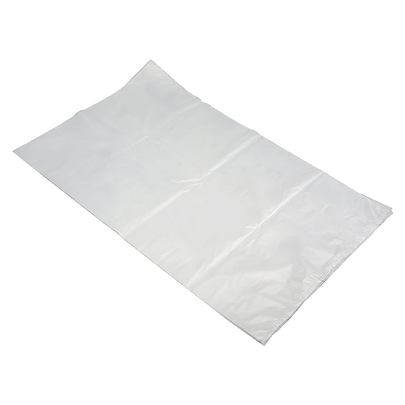 Plastikpose, 50 µm, 500 x 1000 mm, LD-PE, transparent, karton a 100, Fødevaregodkendt
