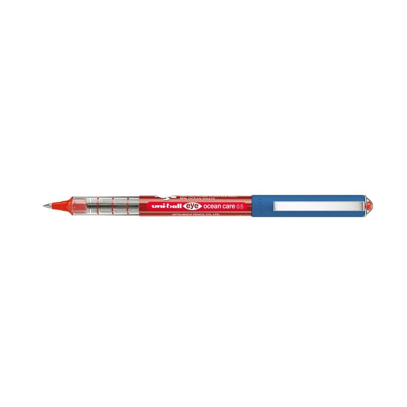 Rollerpen, Uniball Ocean care, 157., rød, Units 12