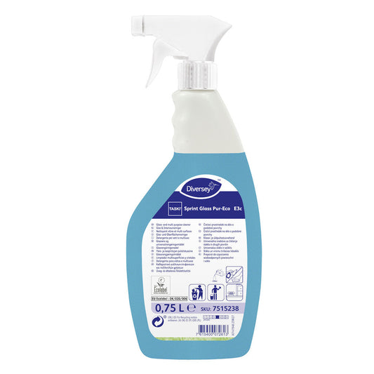 Vinduespuds, Diversey, Taski, Sprintglass PUR-ECO, 750 ml